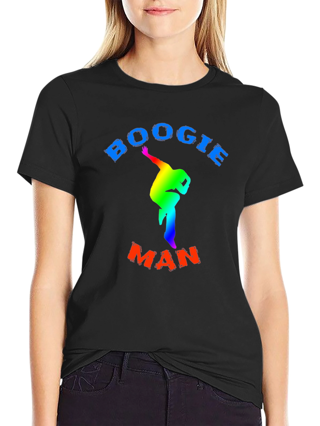 Boogie Man T-Shirt - Rainbow Dancer