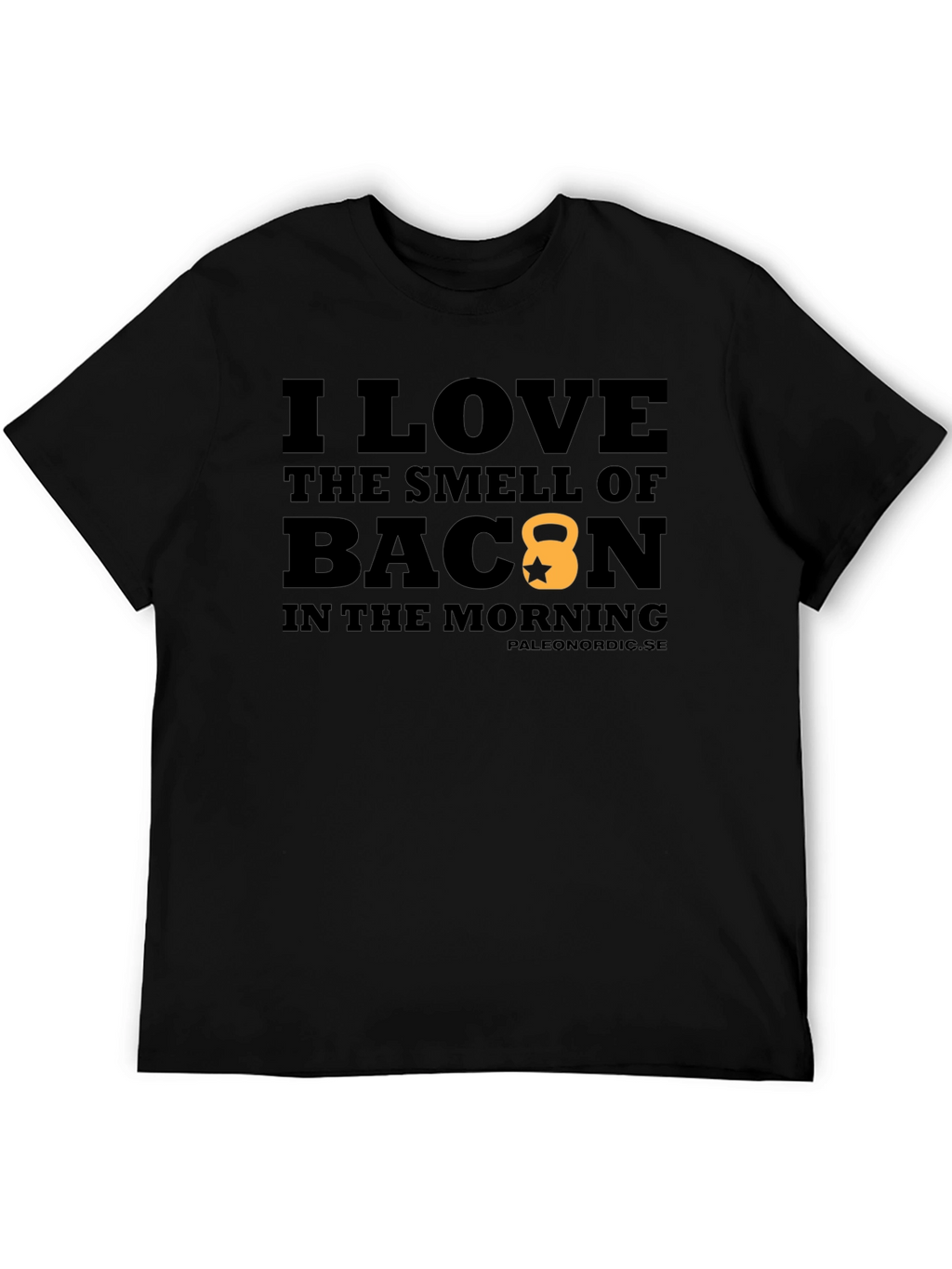 Bacon Lovers Black T-Shirt