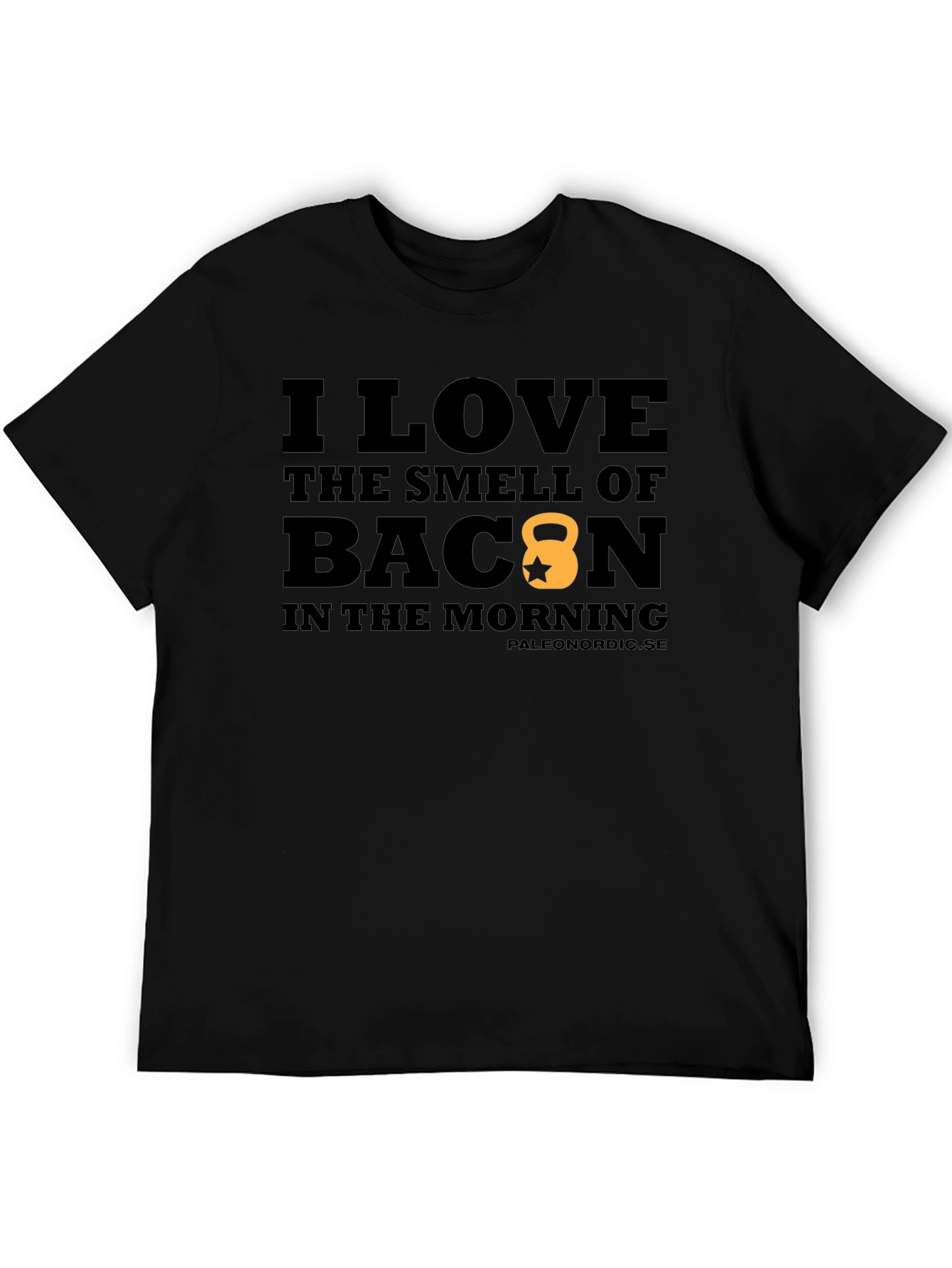 Bacon Lovers Black T-Shirt