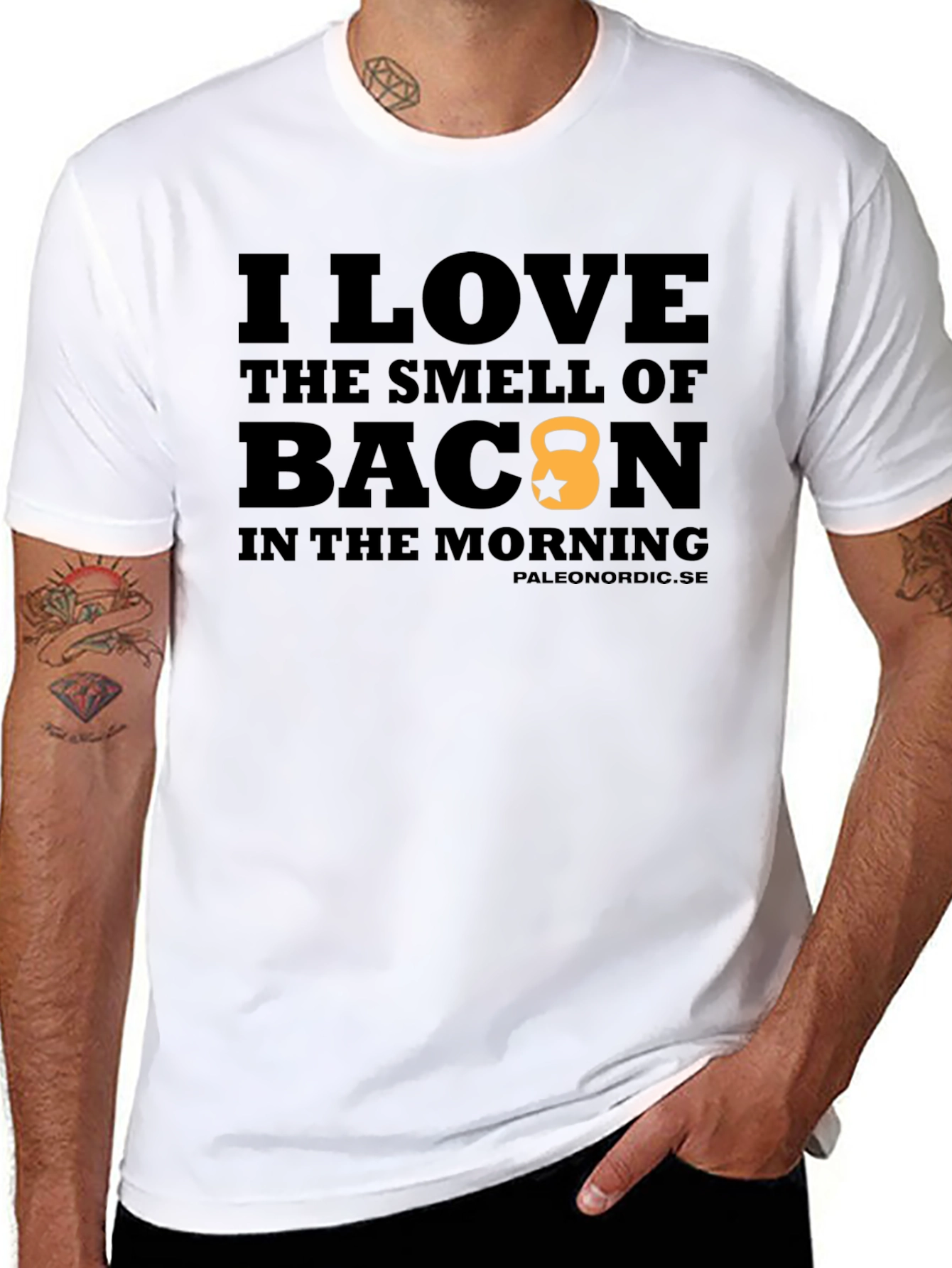 Bacon Lovers Black T-Shirt