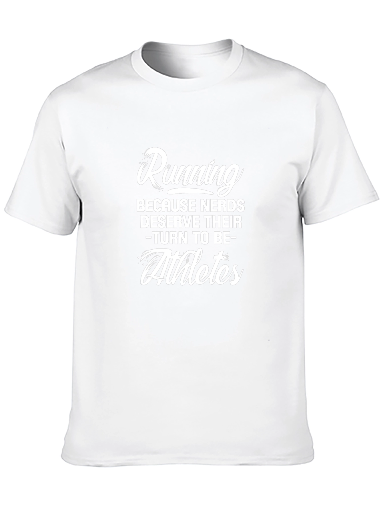 Running Nerds Athlete Black T-Shirt