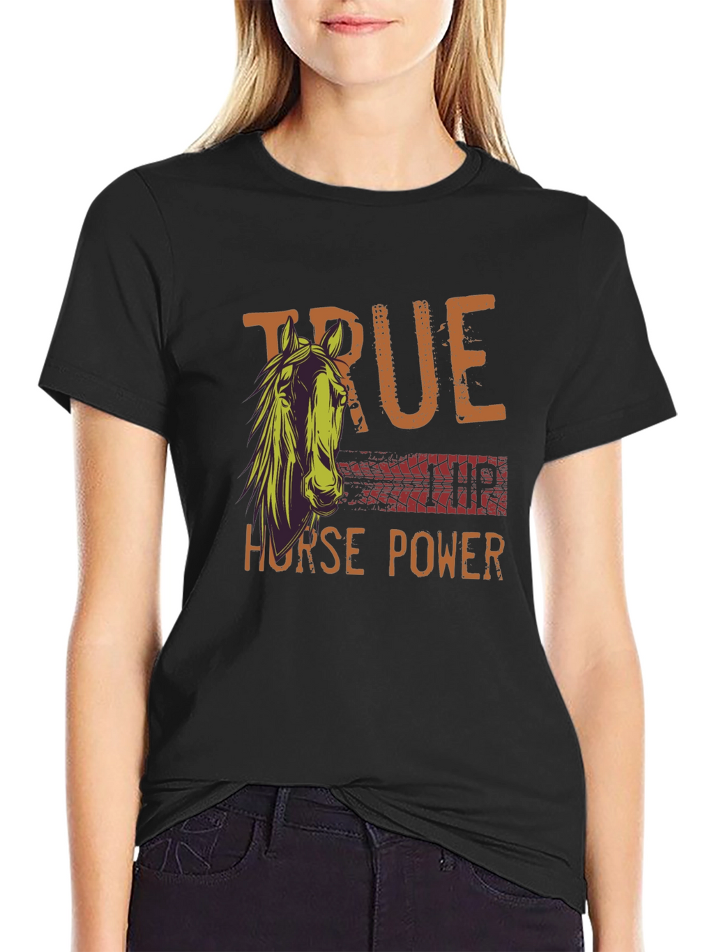 True Horsepower Graphic Tee - Black