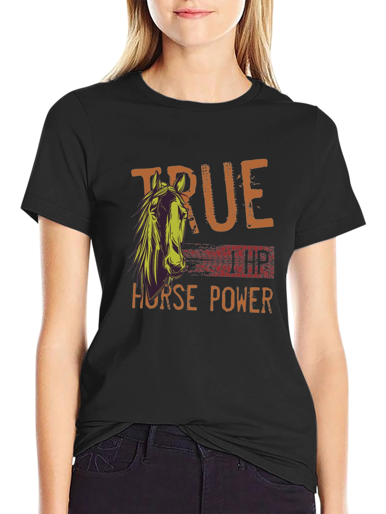 True Horsepower Graphic Tee - Black
