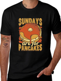 Sundays are for Pancakes Graphic T-Shirt
