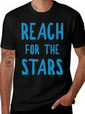Reach for the Stars Graphic Tee - Black
