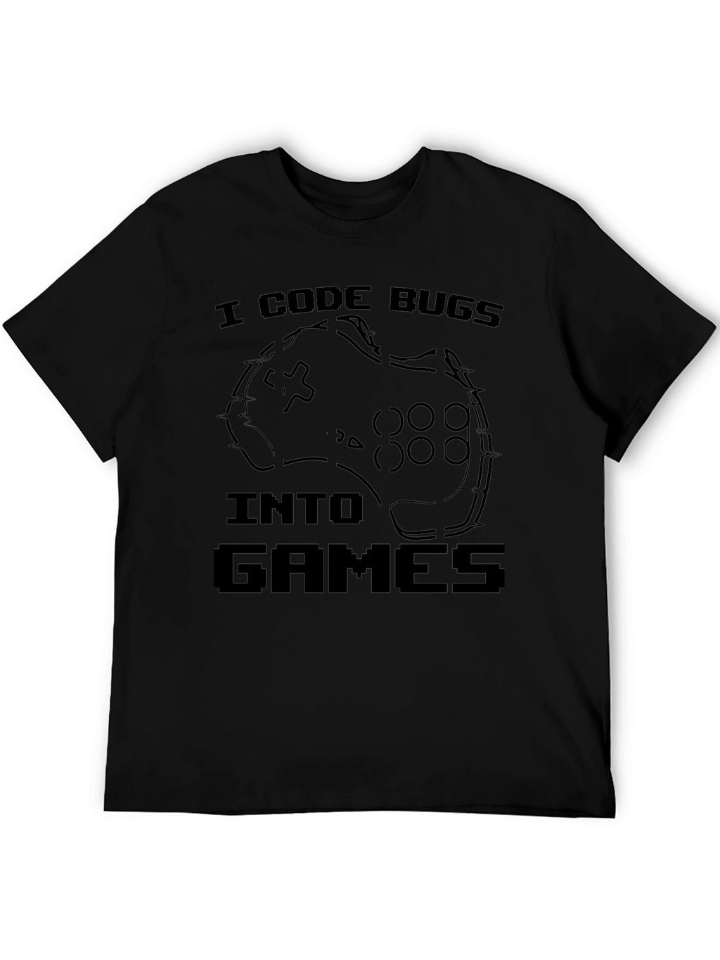 I Code Bugs Into Games T-Shirt Funny Programmer Gift