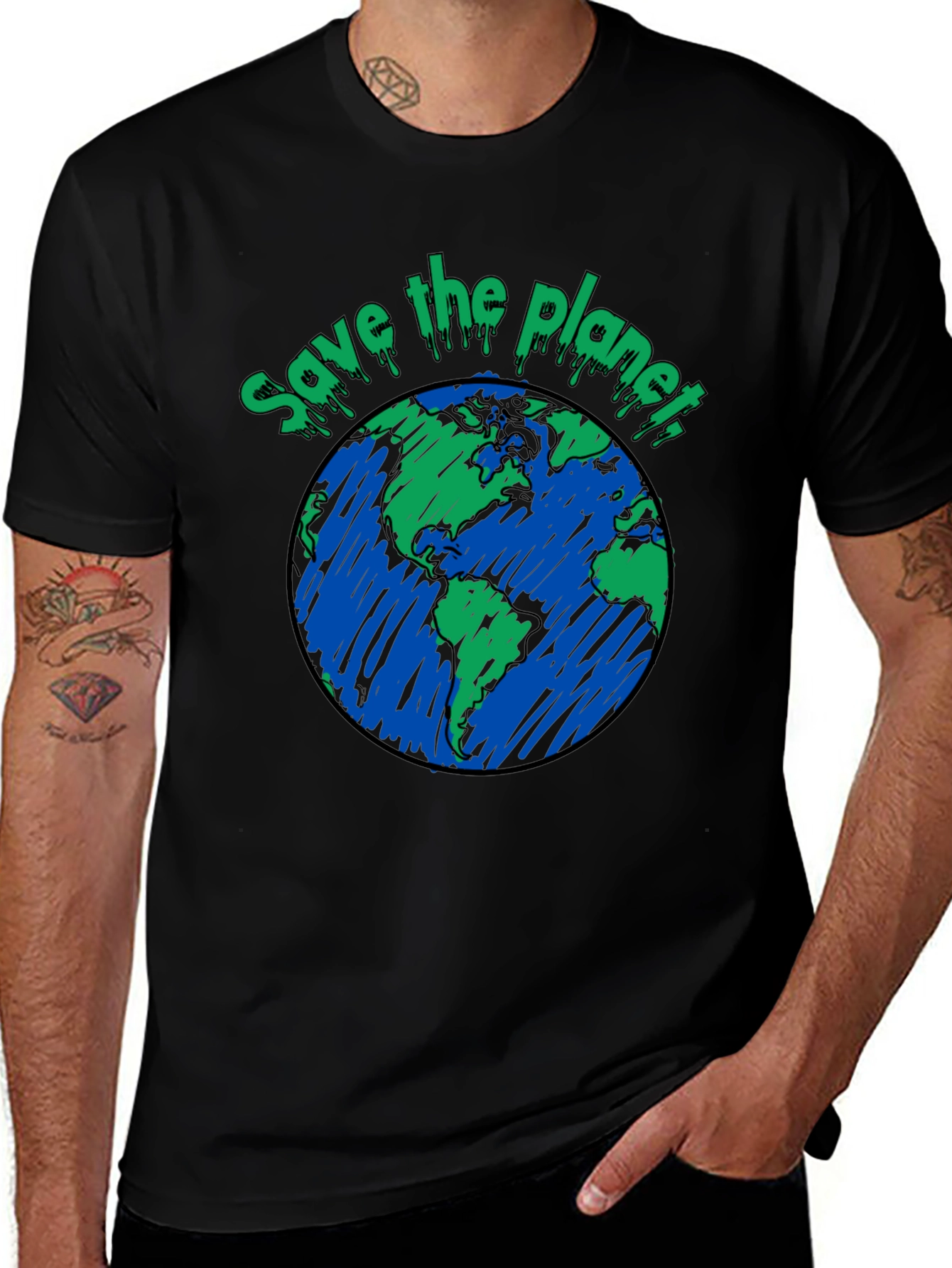 Save the Planet Graphic Tee - Earth Day T-Shirt