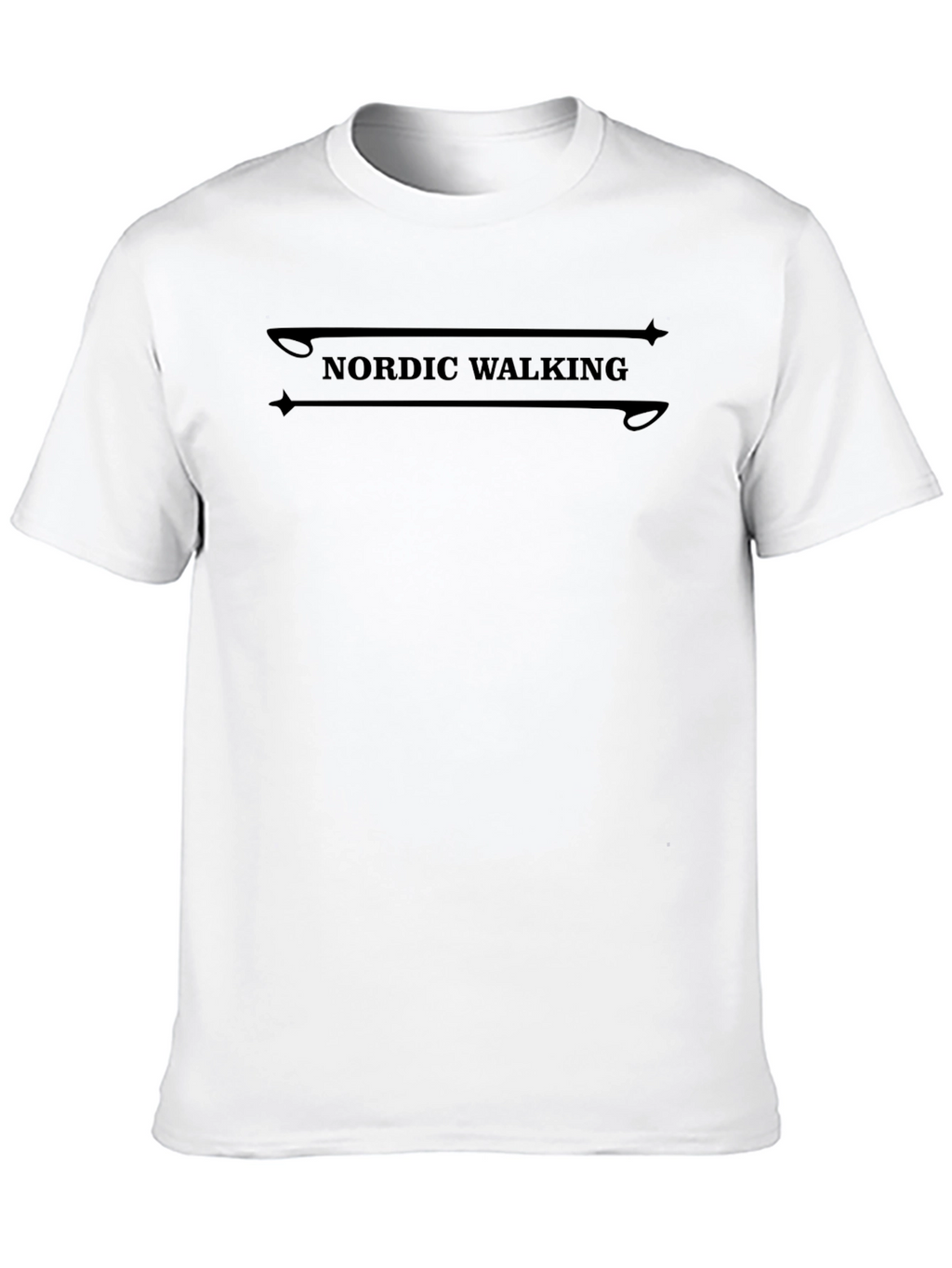 Nordic Walking Graphic T-Shirt - Unisex Adult