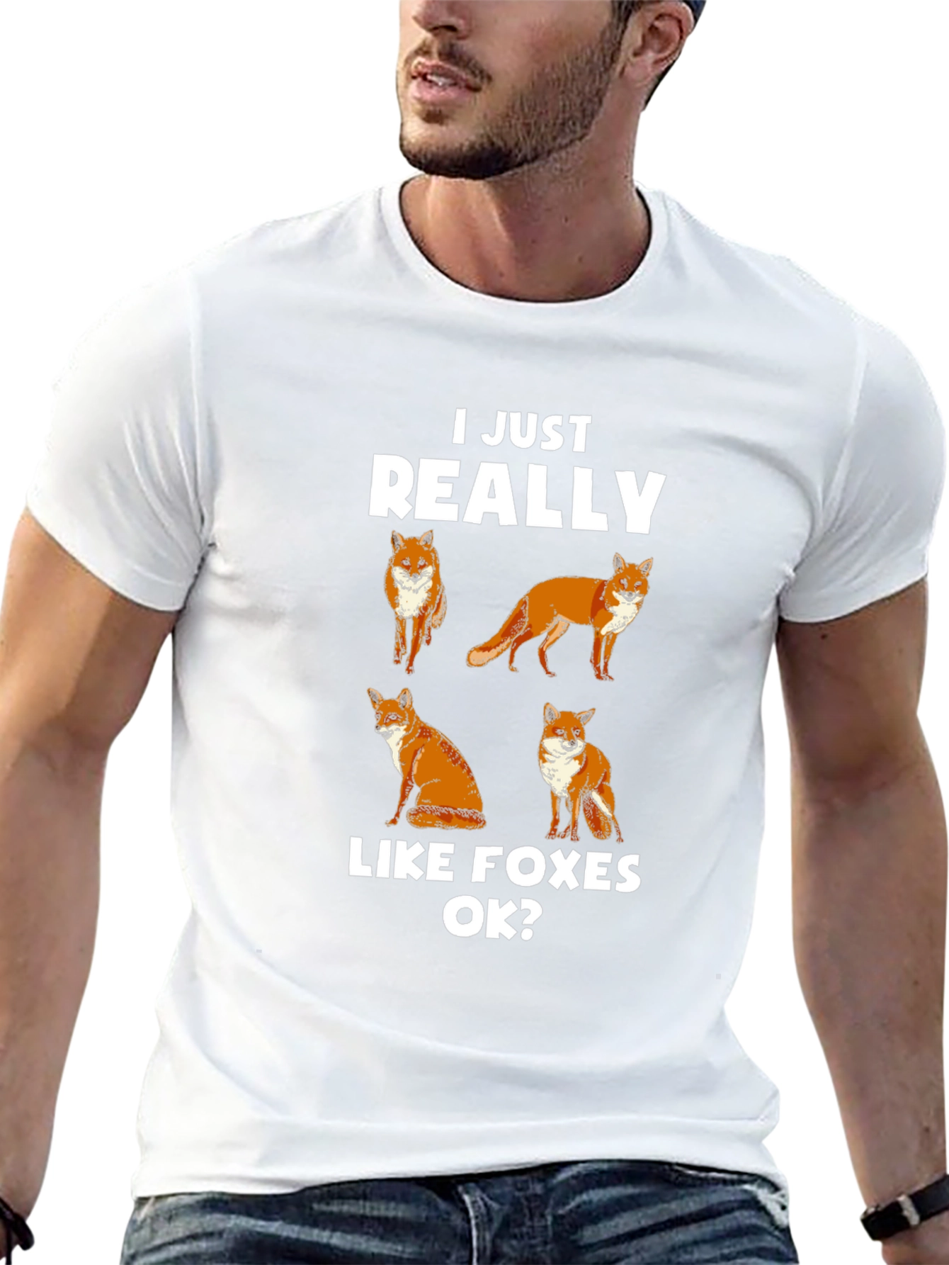 I Just Really Like Foxes OK? T-Shirt