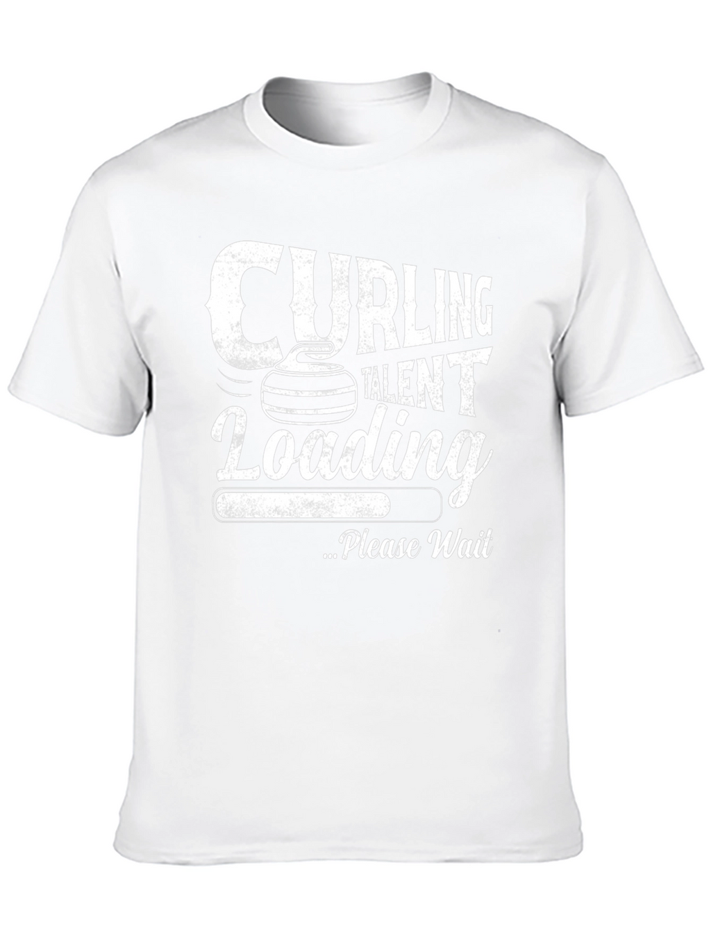 Curling Talent Loading T-Shirt - Funny Sports Tee