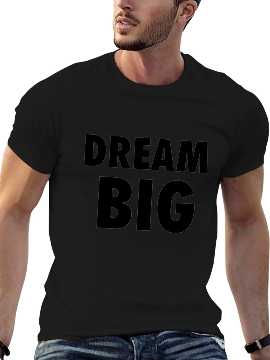 Dream Big Black T-Shirt