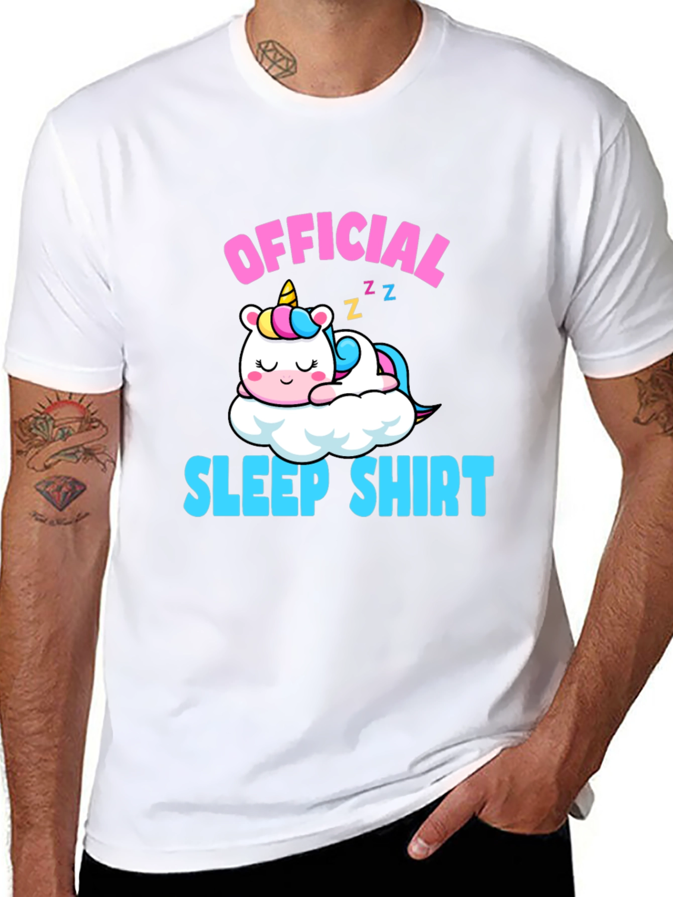 Official Sleep Shirt Unicorn T-Shirt
