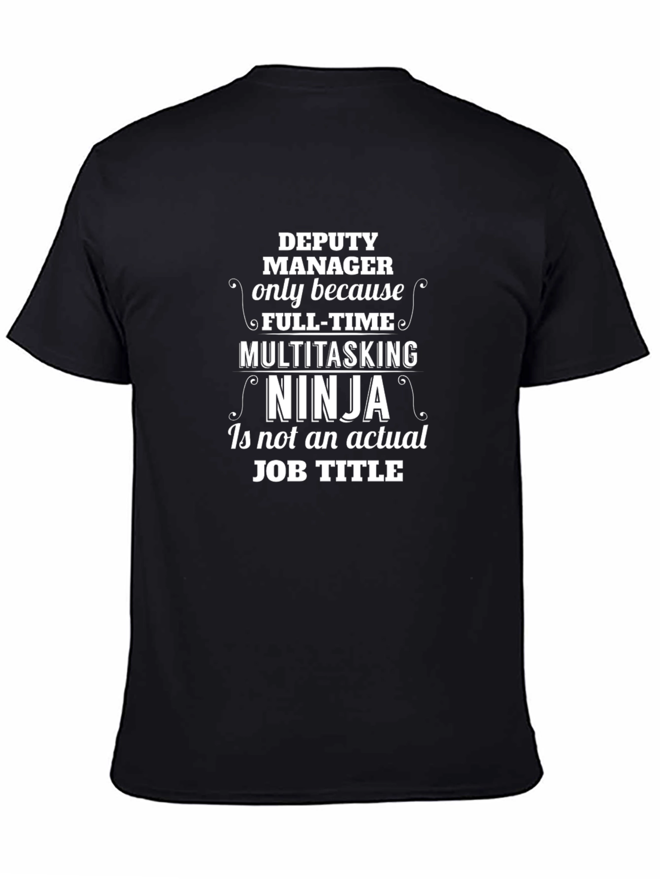 Deputy Manager Ninja Graphic T-Shirt
