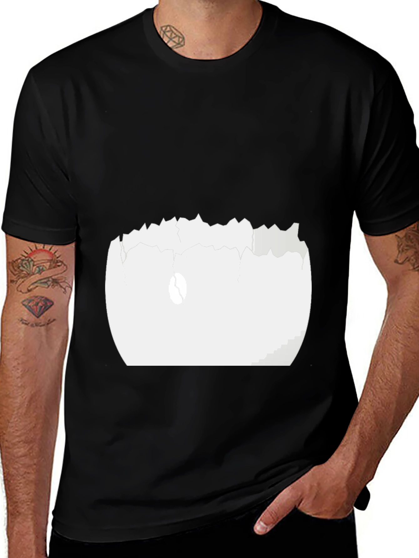 Cracked Egg Graphic Tee - Unisex