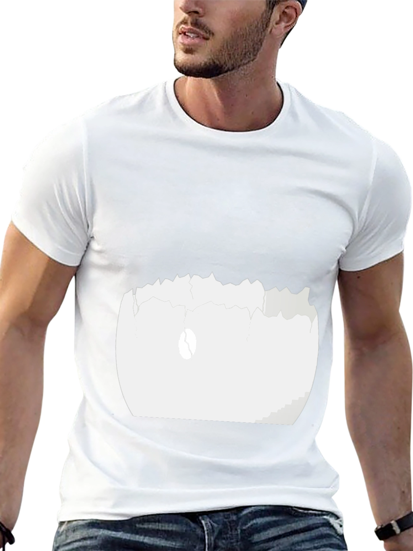 Cracked Egg Graphic Tee - Unisex