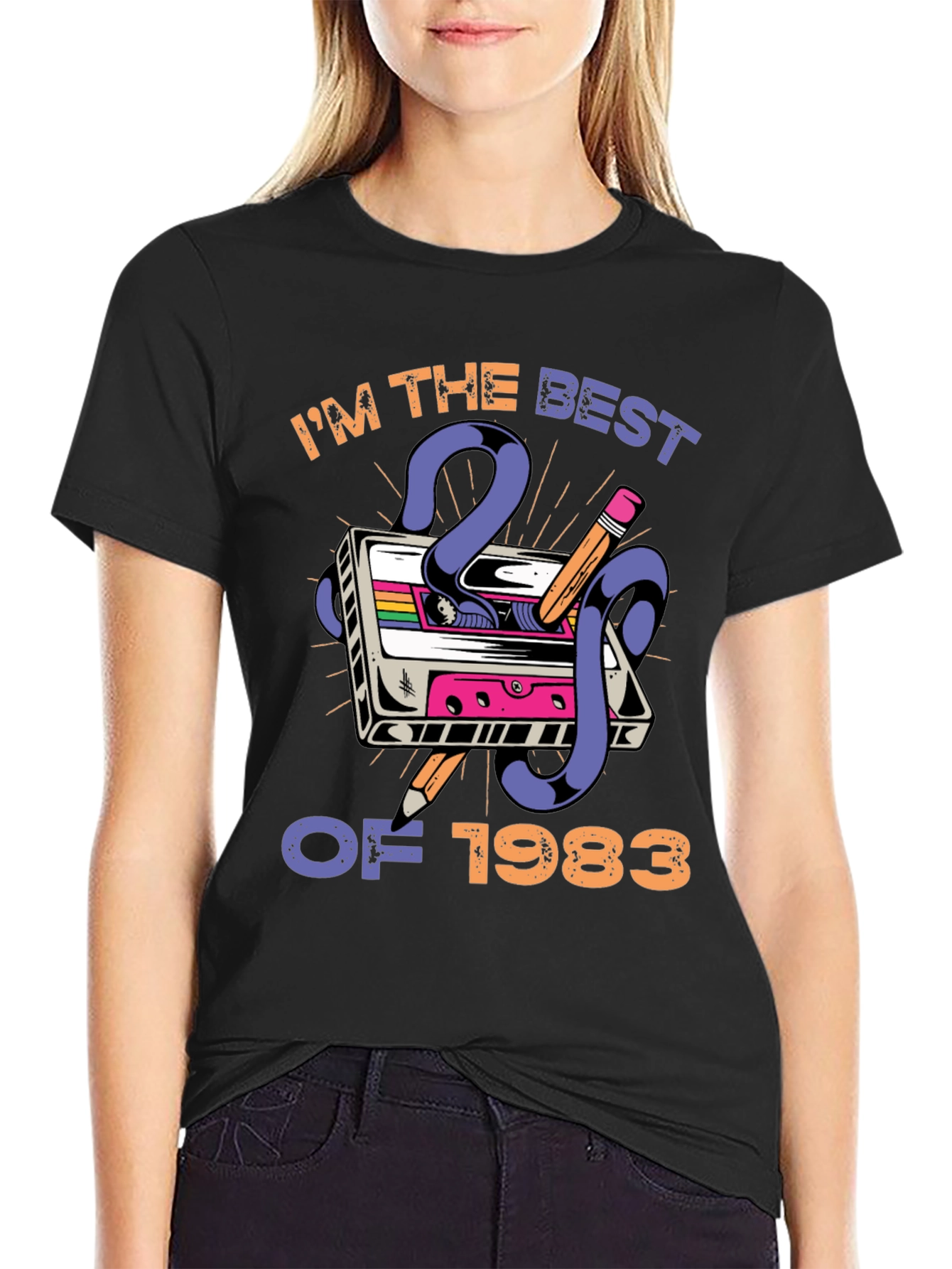 Retro 1983 Cassette Tape Graphic Tee