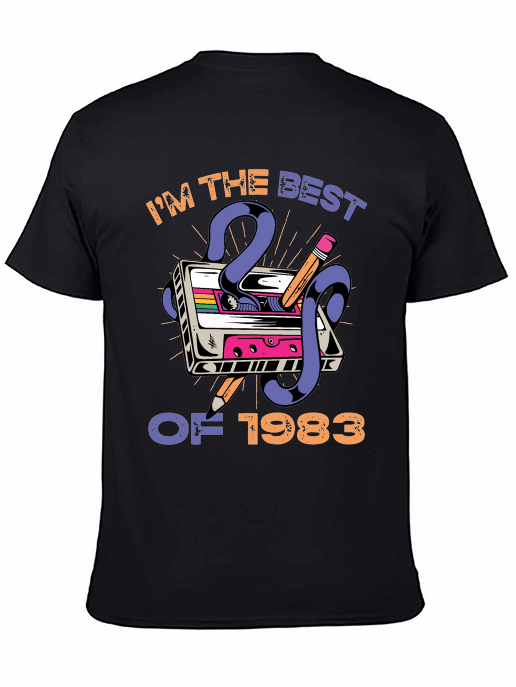 Retro 1983 Cassette Tape Graphic Tee