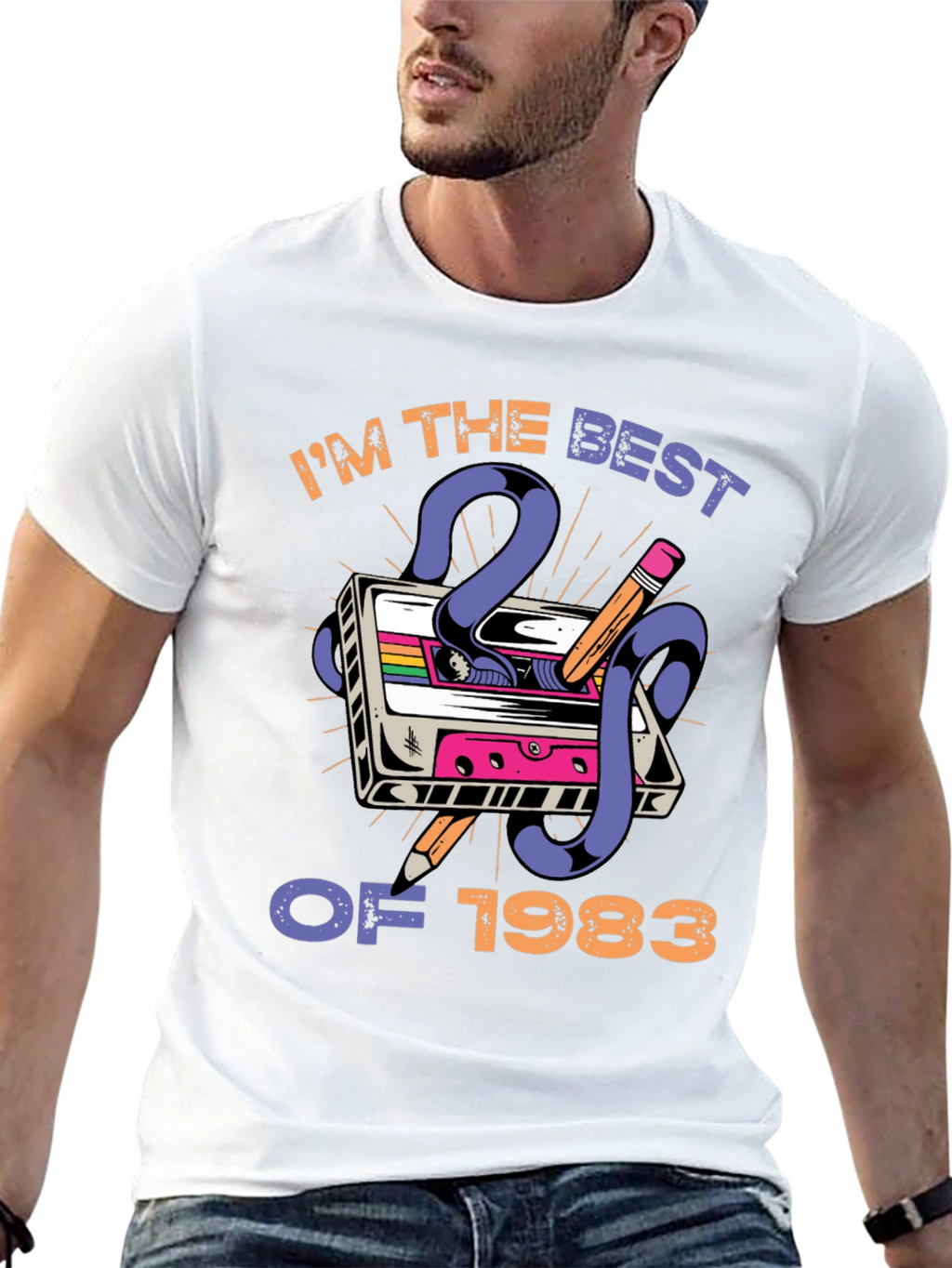 Retro 1983 Cassette Tape Graphic Tee