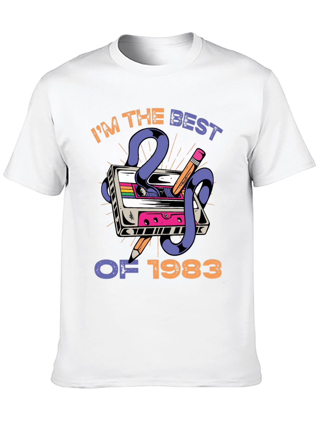 Retro 1983 Cassette Tape Graphic Tee
