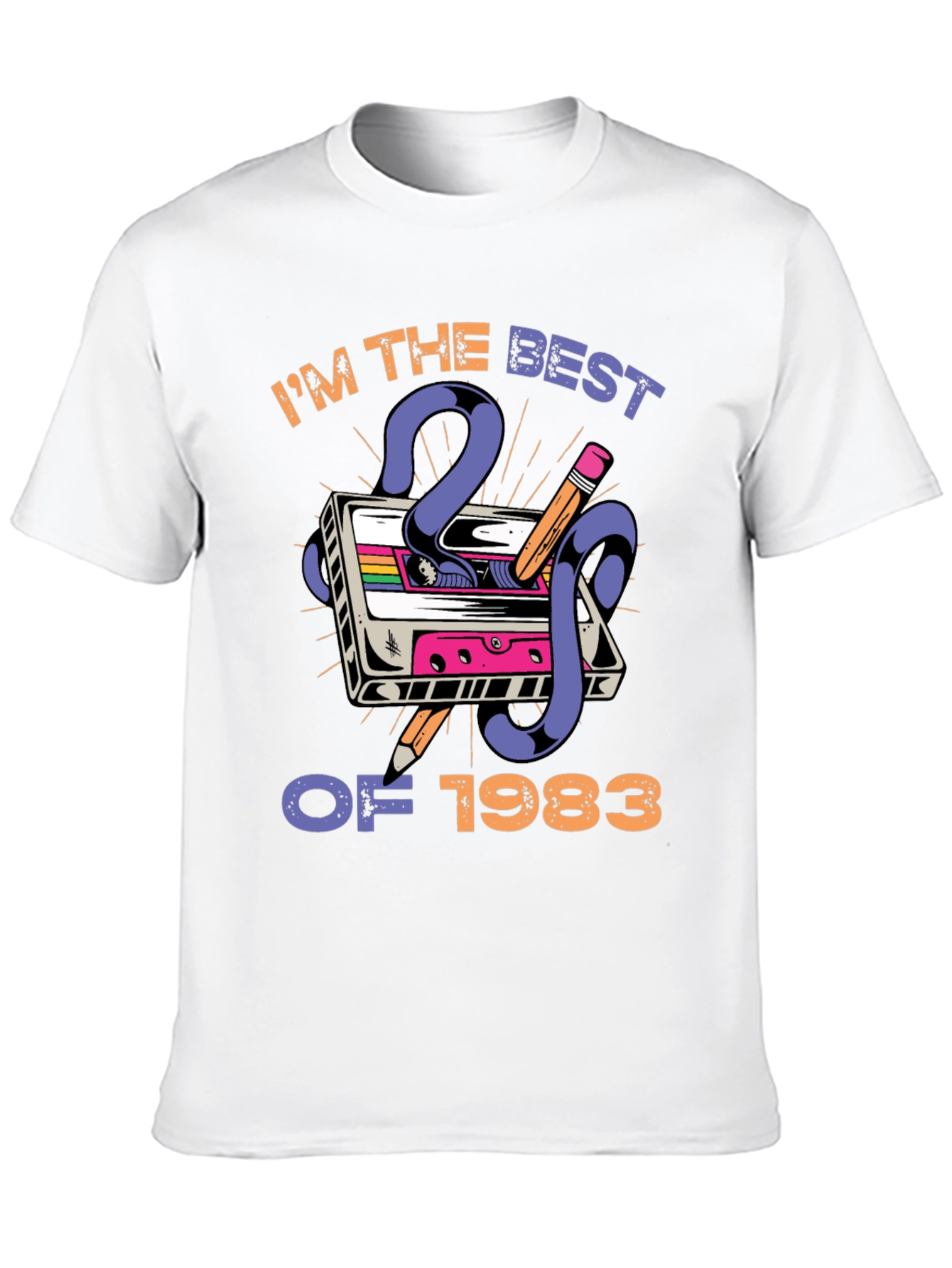 Retro 1983 Cassette Tape Graphic Tee