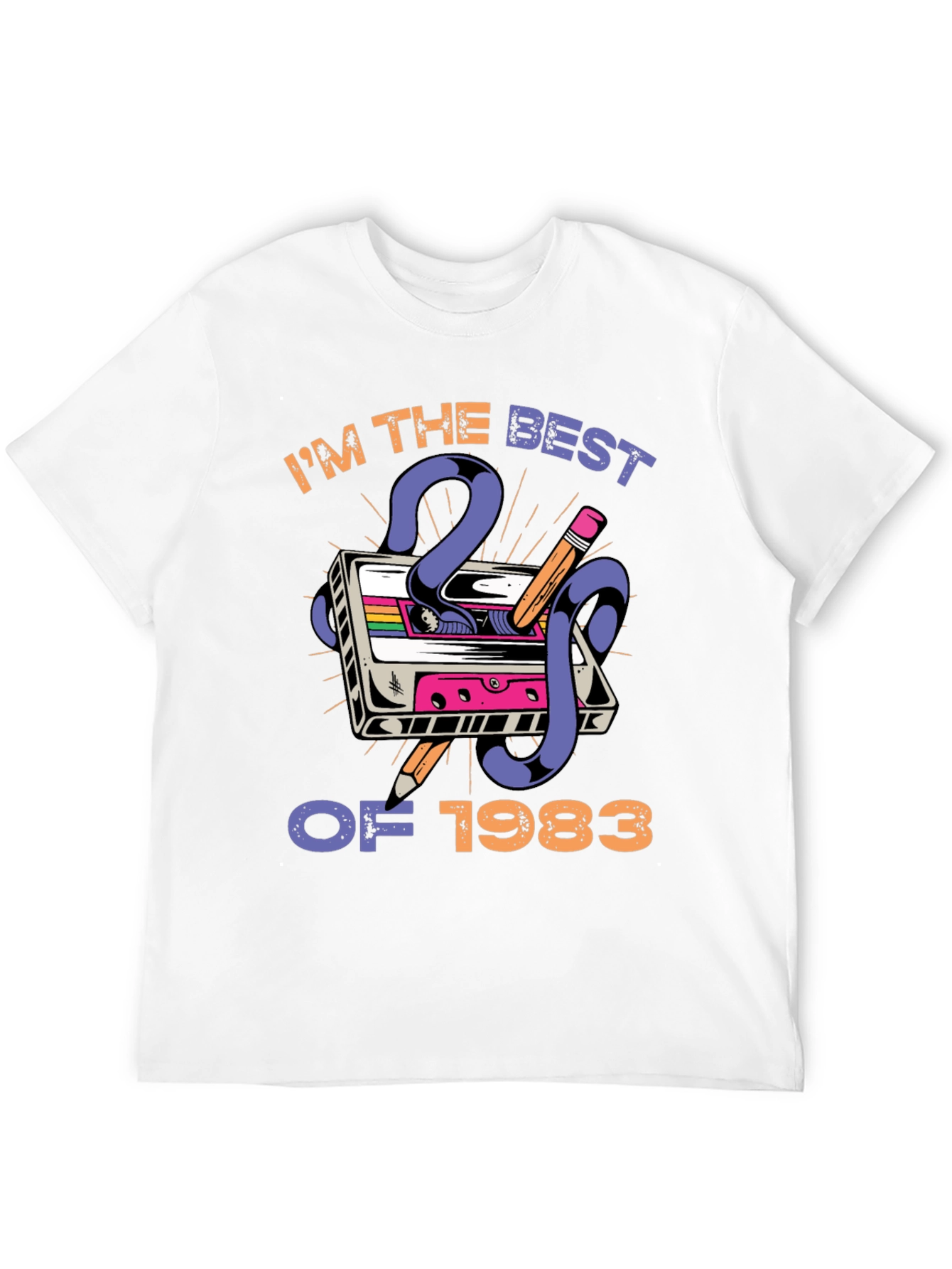 Retro 1983 Cassette Tape Graphic Tee