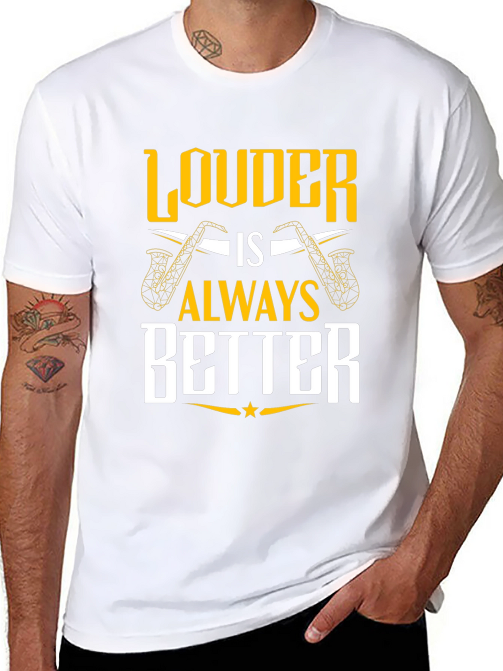 Louder is Always Better Saxophone T-Shirt