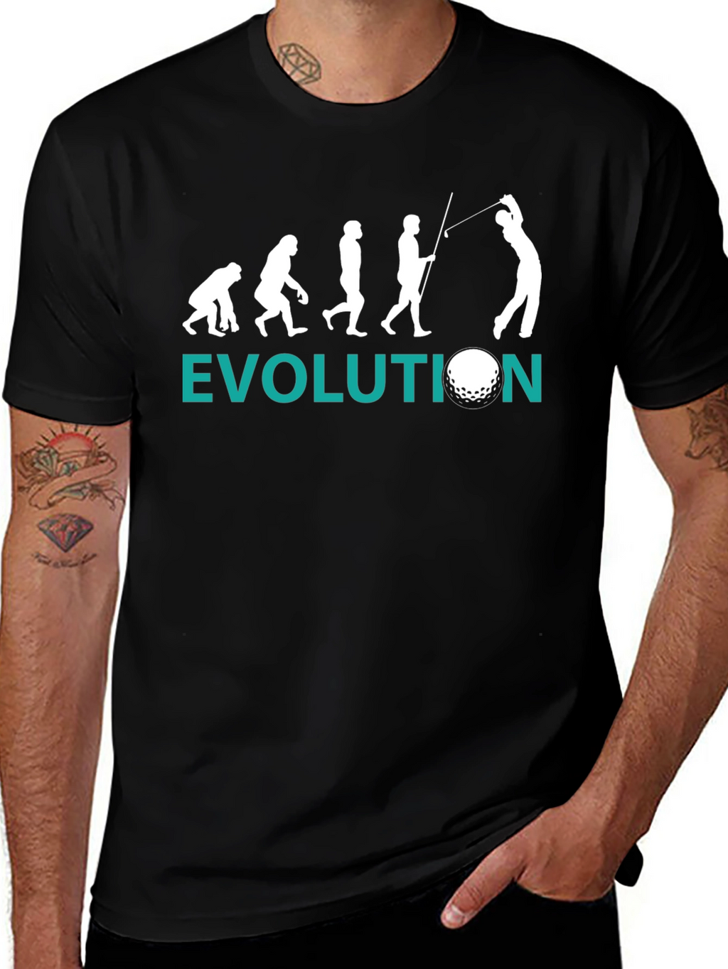 Golf Evolution Graphic T-Shirt