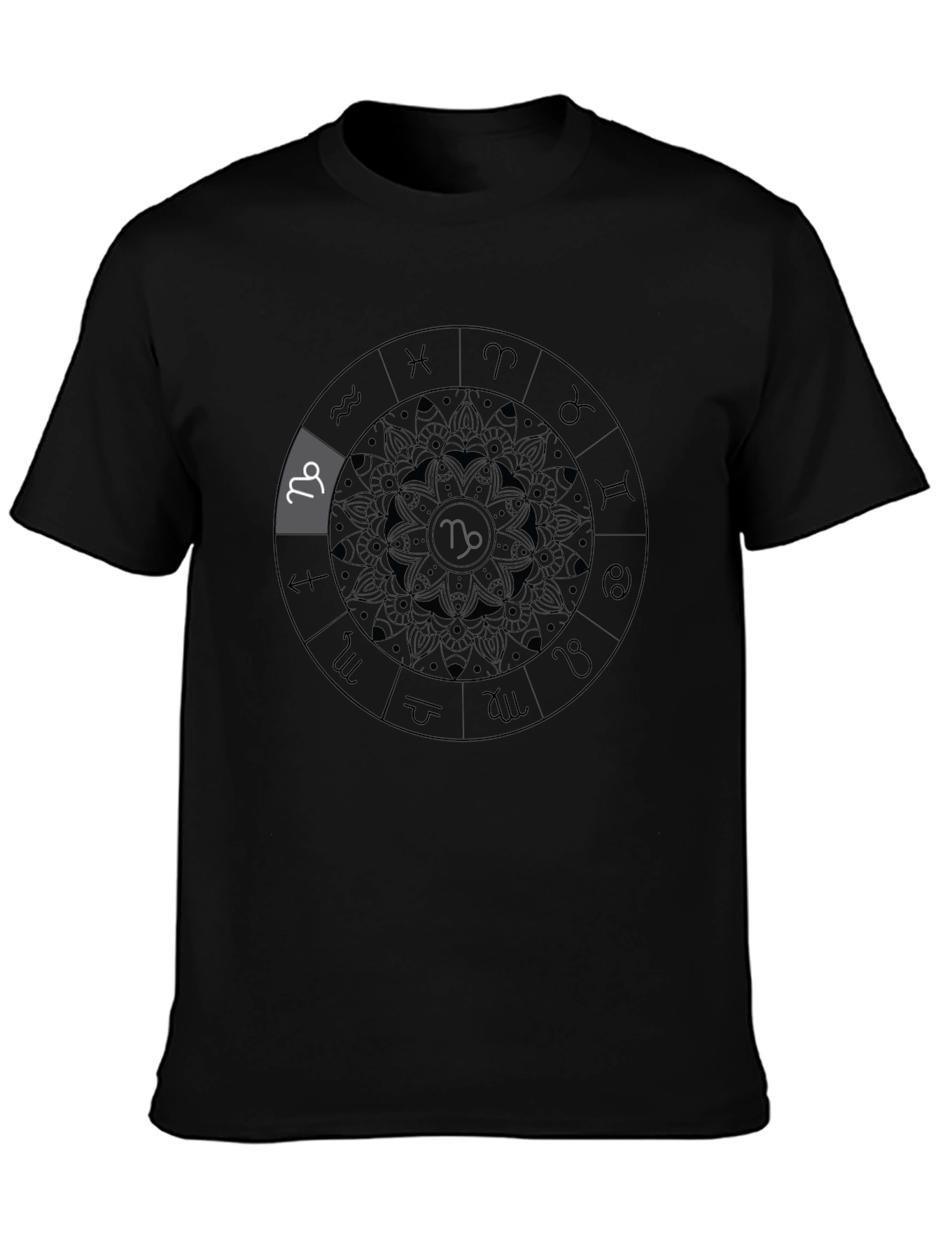 Capricorn Zodiac T-Shirt Astrology Tee