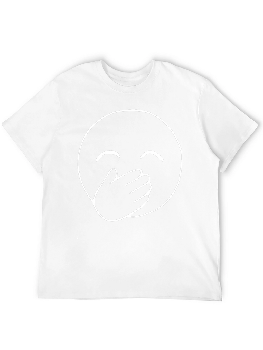 Laughing Emoji Black T-Shirt