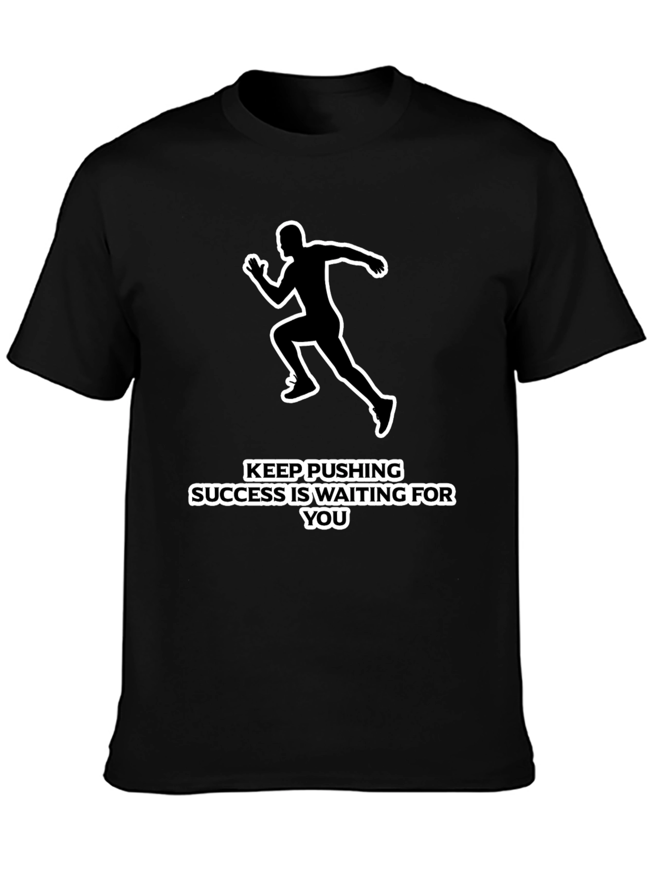 Motivational Runner Graphic T-Shirt