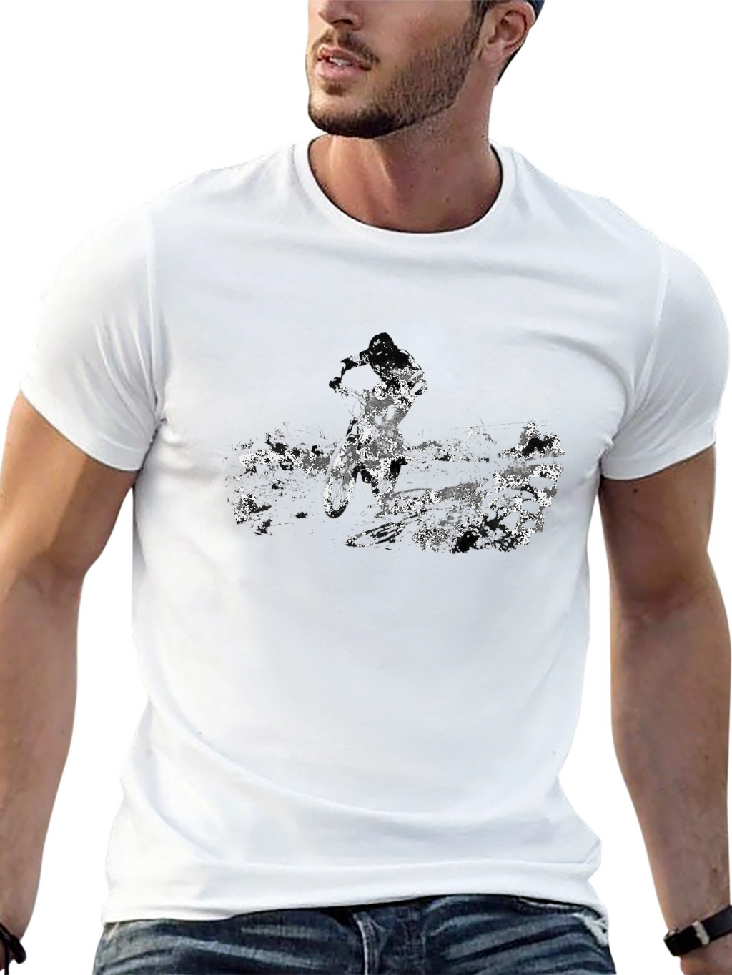 Cool Black Graphic T-Shirt