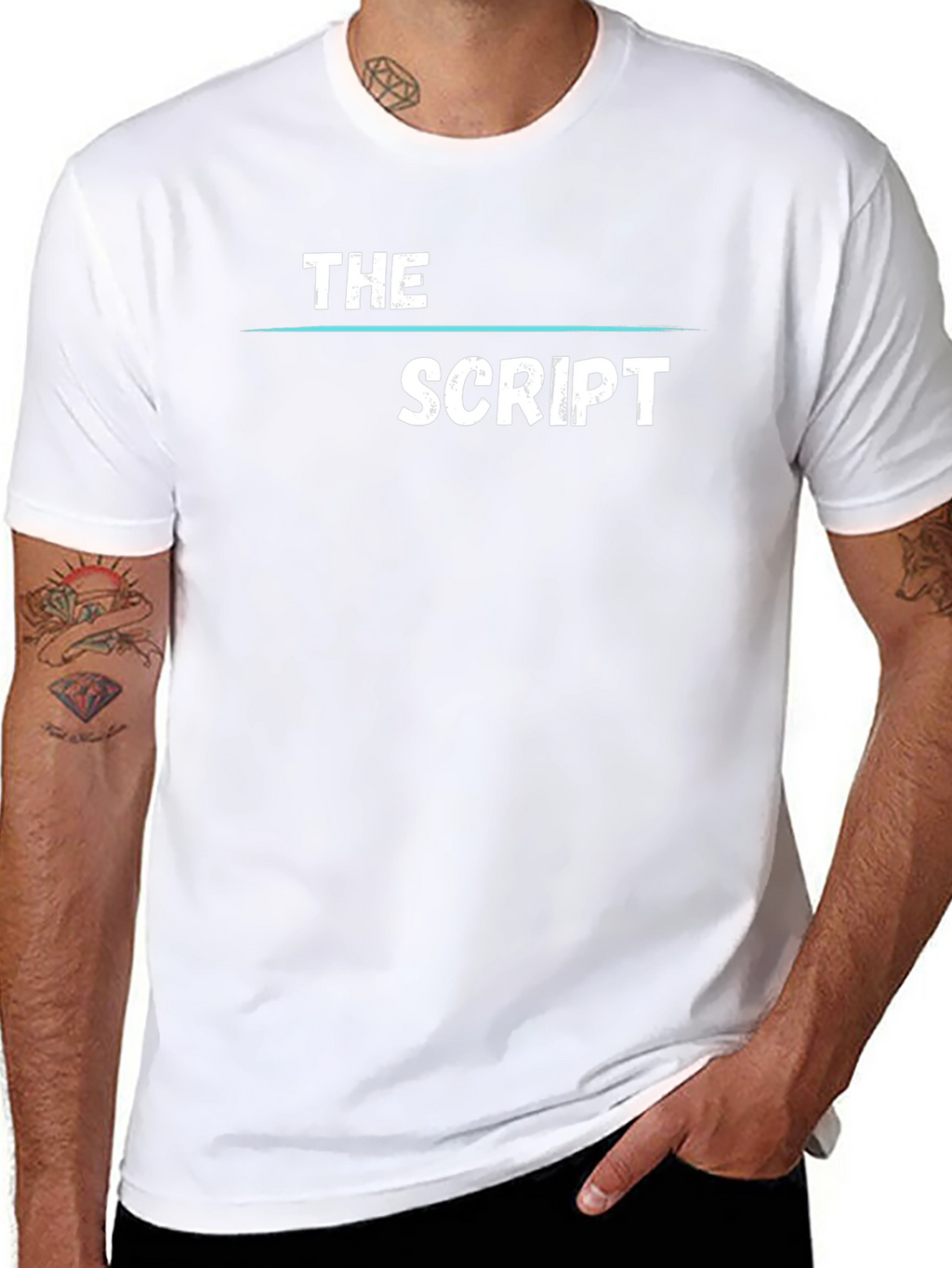 The Script Band T-Shirt - Music Fan Tee