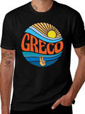 Greco Peace Sign T-Shirt - Retro Style