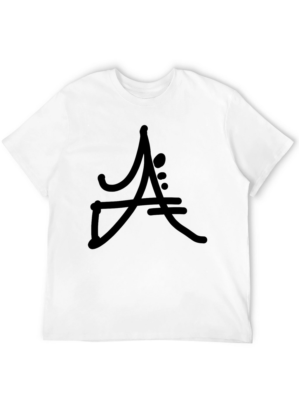 Modern Symbol Black T-Shirt