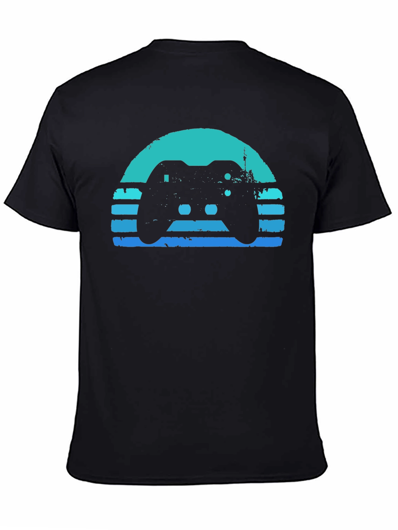Retro Gamer T-Shirt - Black Console Design
