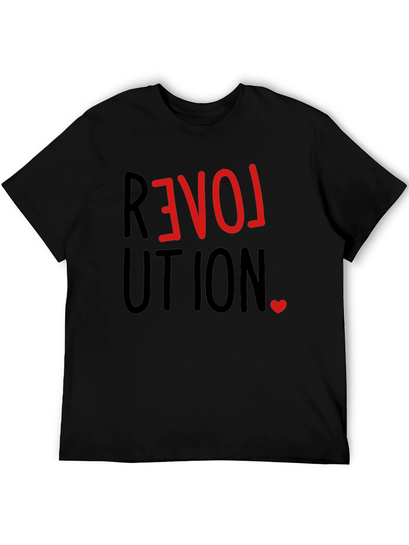 Love Revolution T-Shirt -  Stylish Graphic Tee