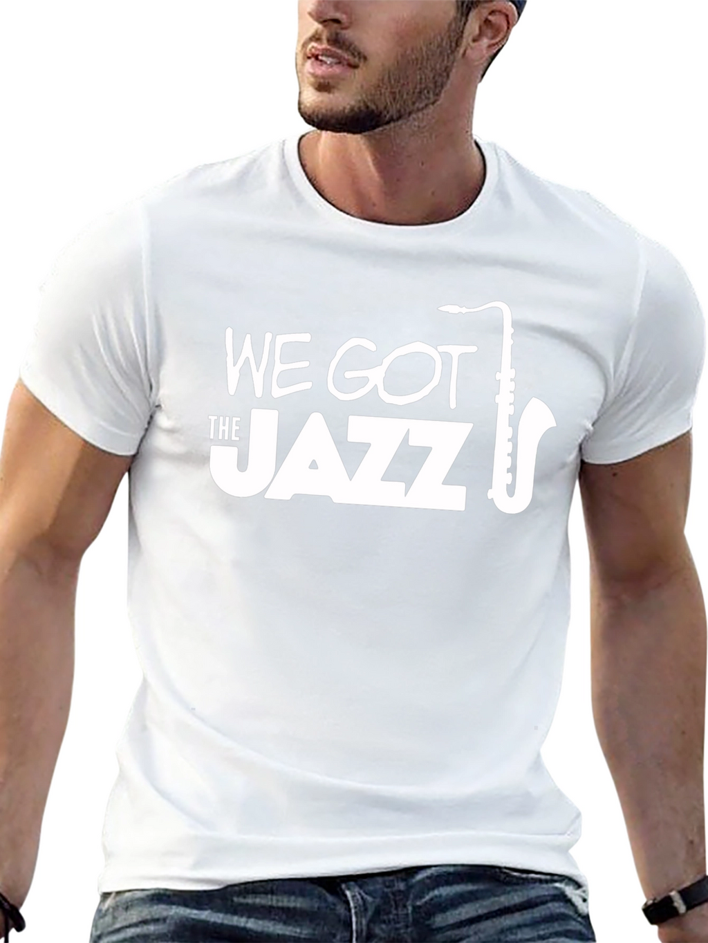 We Got The Jazz T-Shirt - Saxophone Design