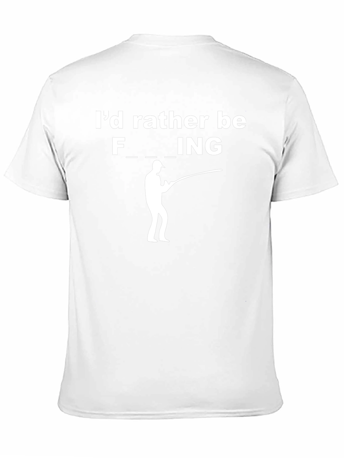 Funny Fishing Graphic T-Shirt - Black