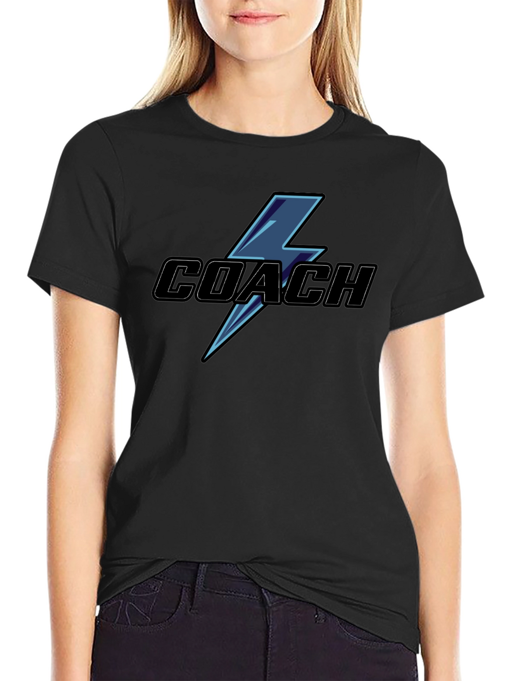 Coach Lightning Bolt Graphic T-Shirt