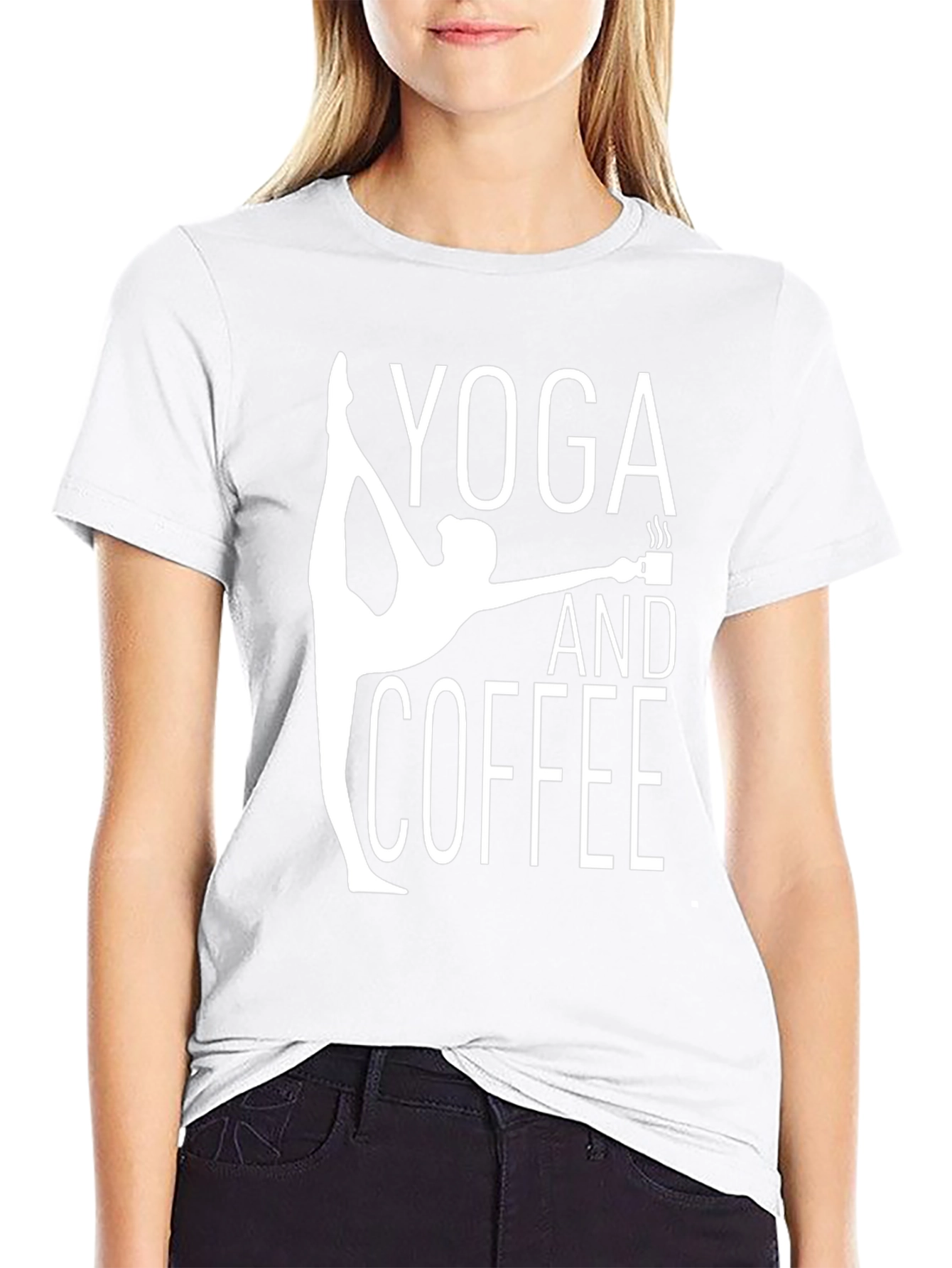 Yoga & Coffee T-Shirt - Flexible Fit