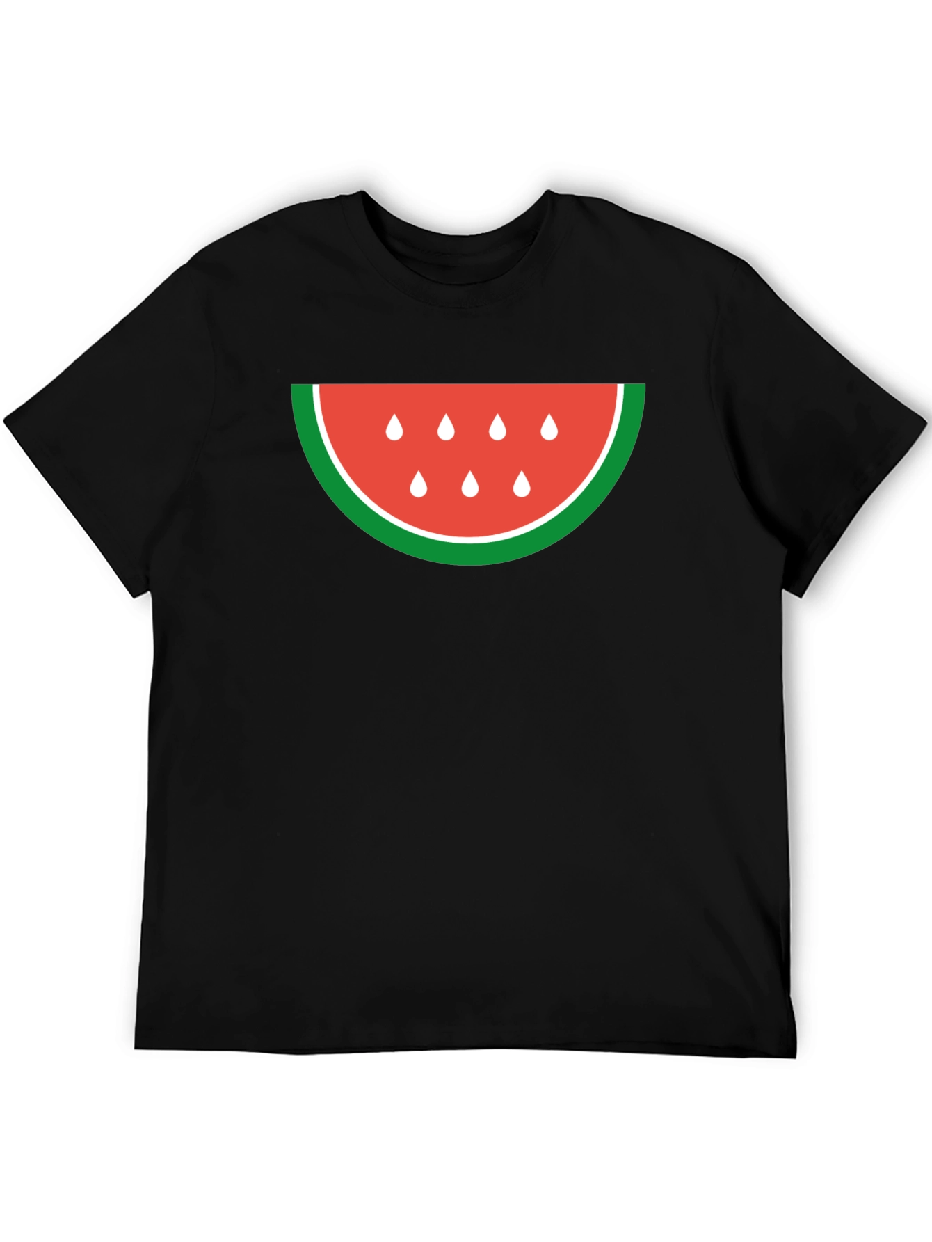 Watermelon Slice Graphic Tee - Casual Comfort