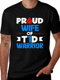 Proud Wife of T1D Warrior Graphic Tee