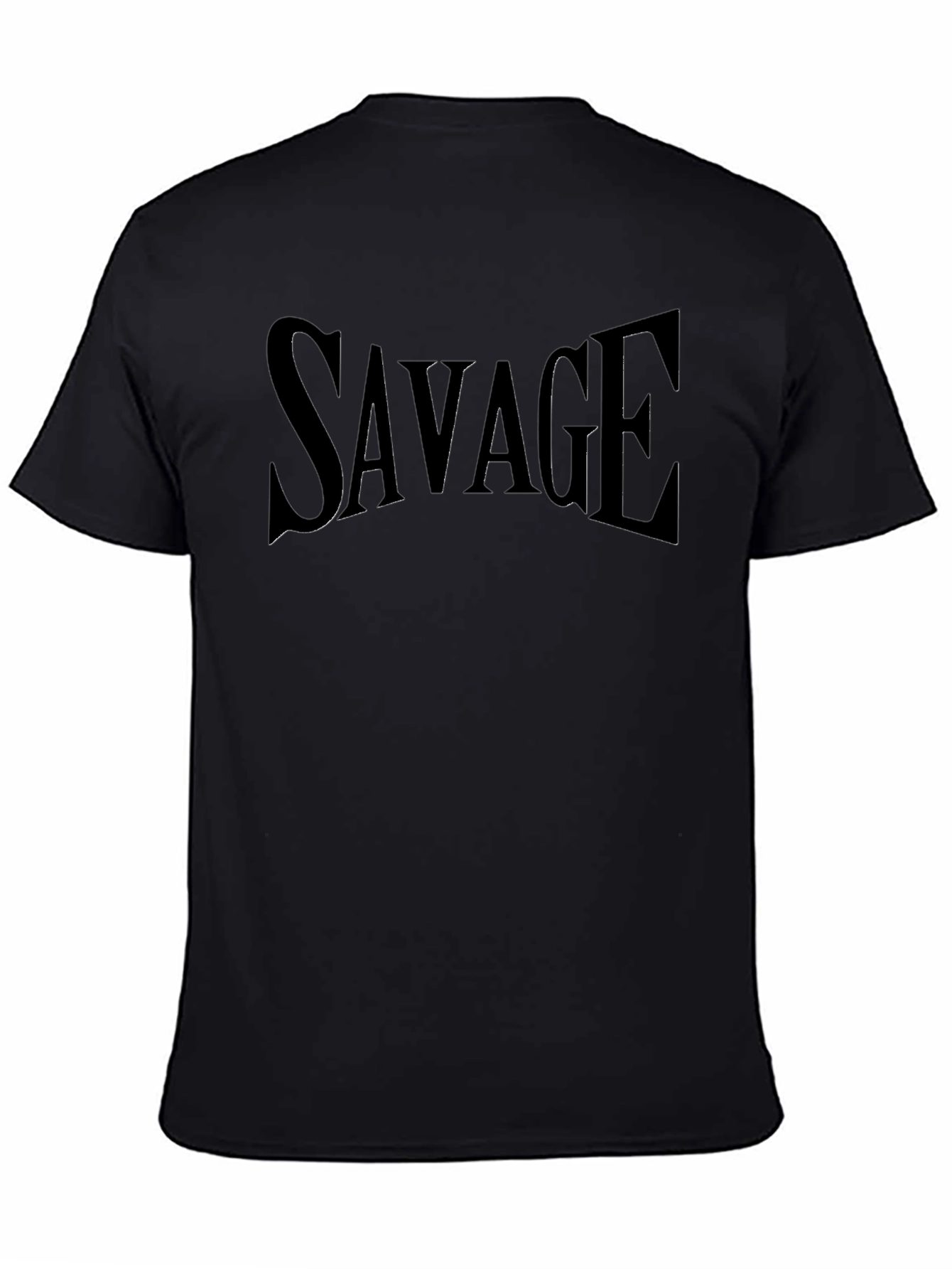 Savage T-Shirt Black Graphic Tee