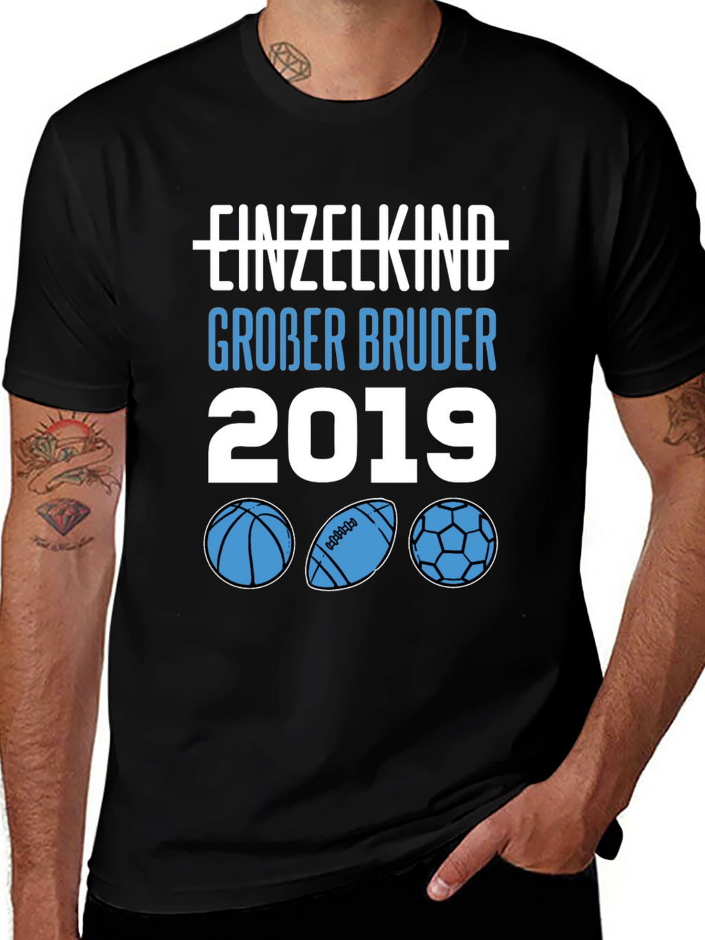 Einzekind Grober Bruder 2019 Sports T-Shirt