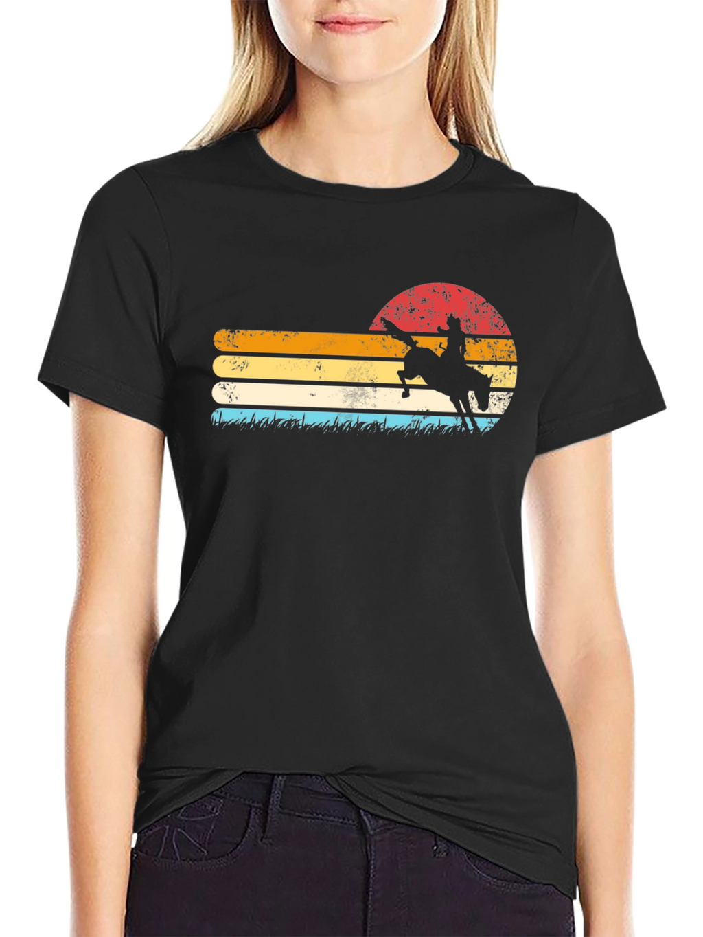 Cowboy Sunset Graphic Tee