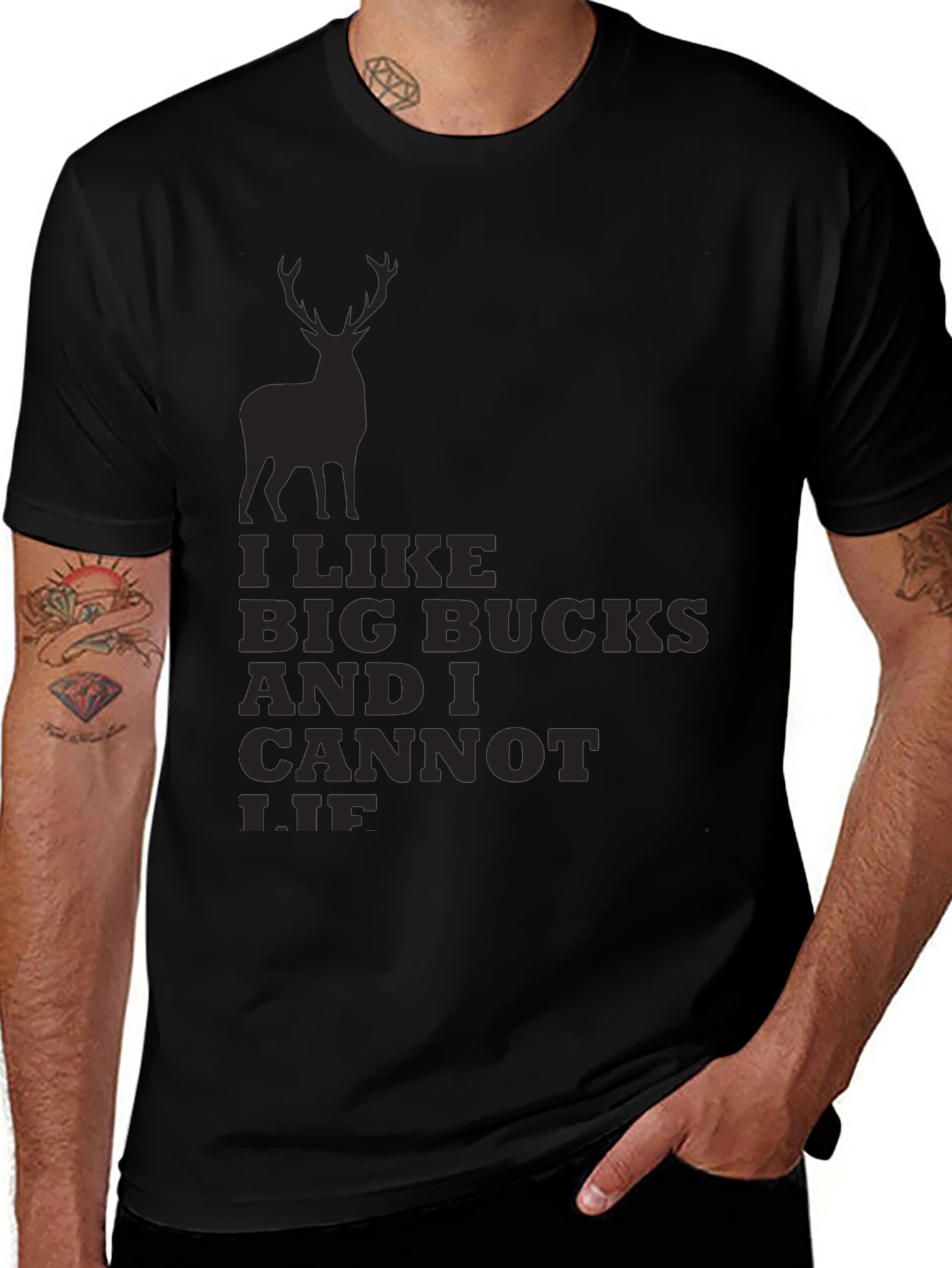 I Like Big Bucks and I Cannot Lie T-Shirt