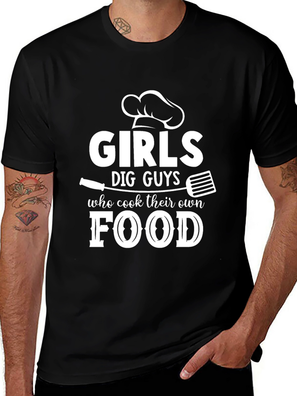 Girls Dig Guys Who Cook Food T-Shirt
