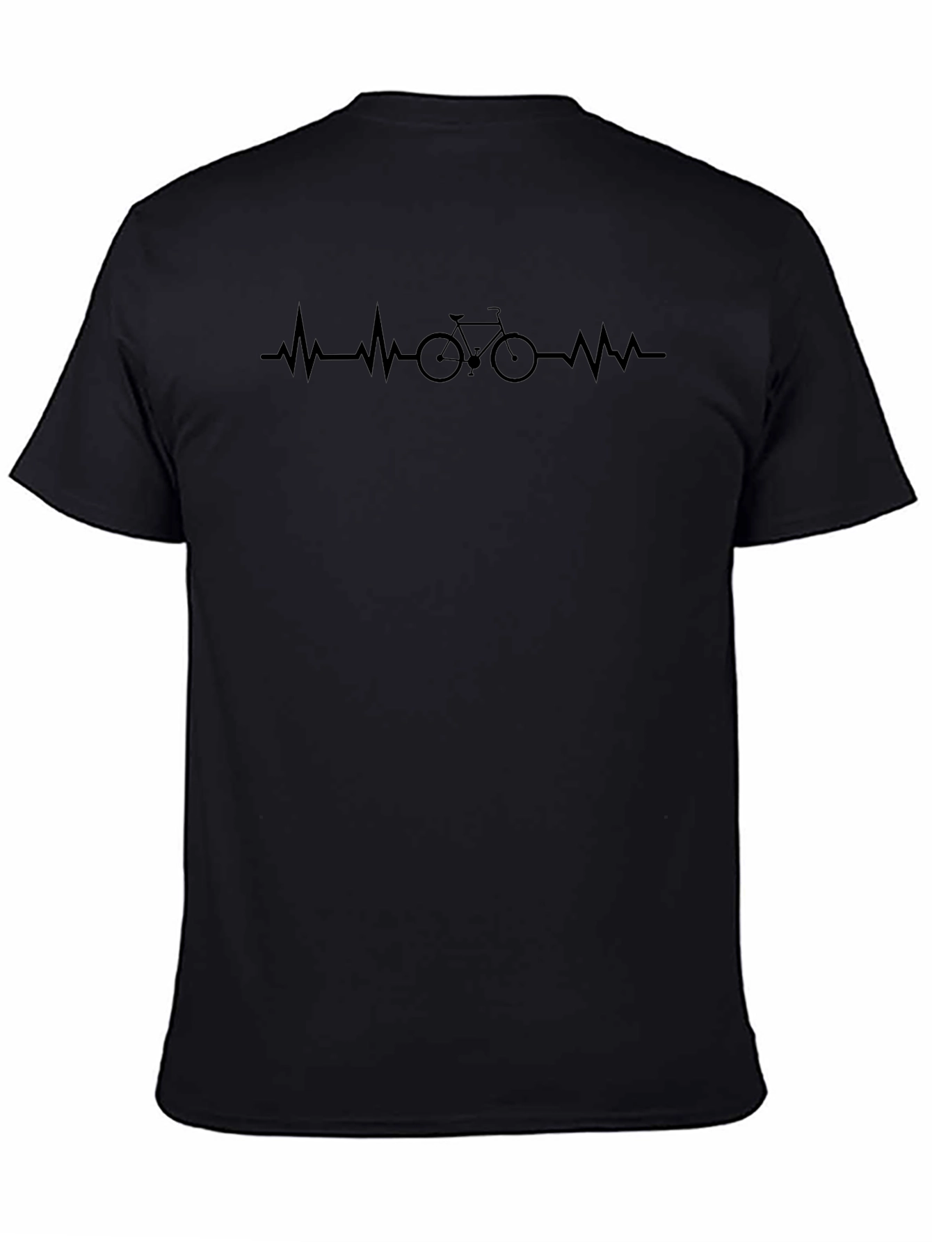 Cycling Heartbeat Tee - Ride Your Passion!