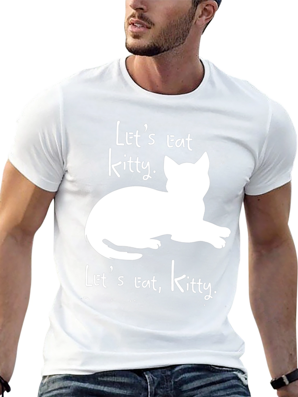 Lets Eat Kitty T-Shirt - Funny Cat Lover Tee