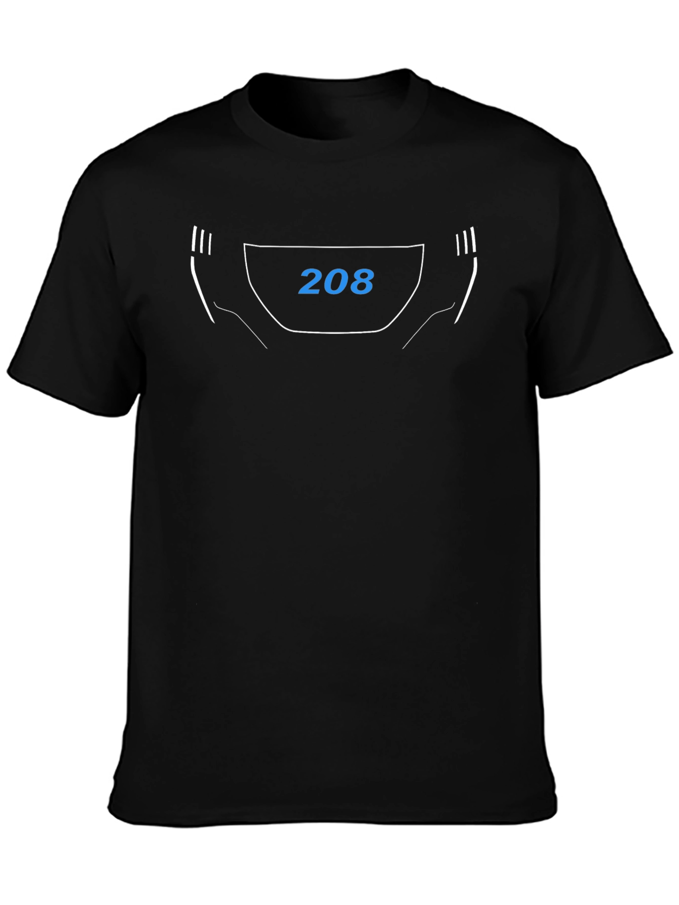 208 Graphic T-Shirt - Cool Car Design